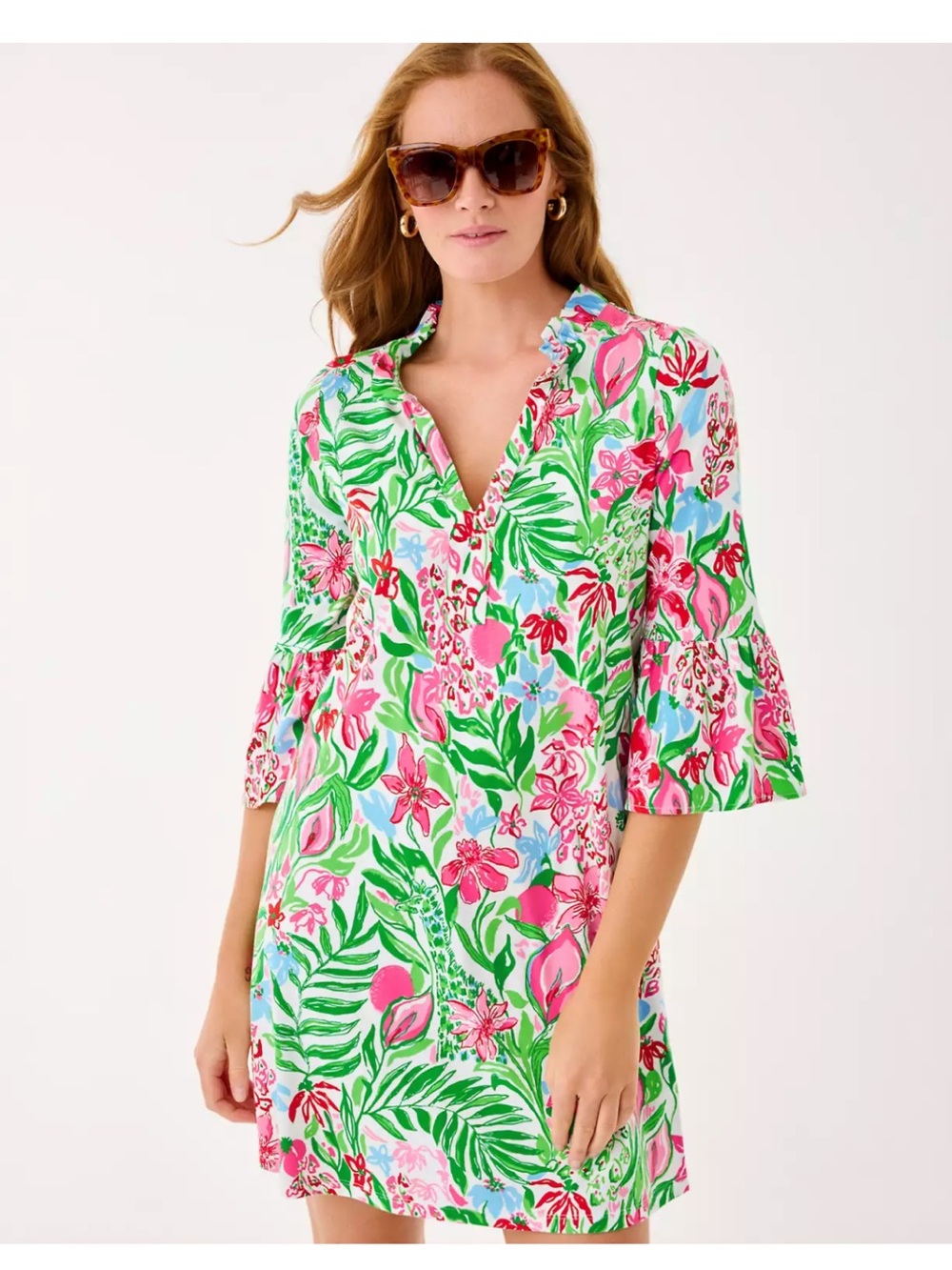 Lilly Pulitzer Hayes Dress Glowing Gardens NWT